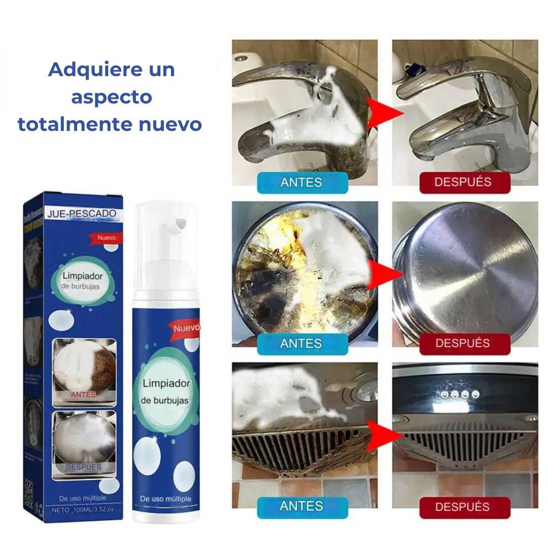 Espuma limpiadora