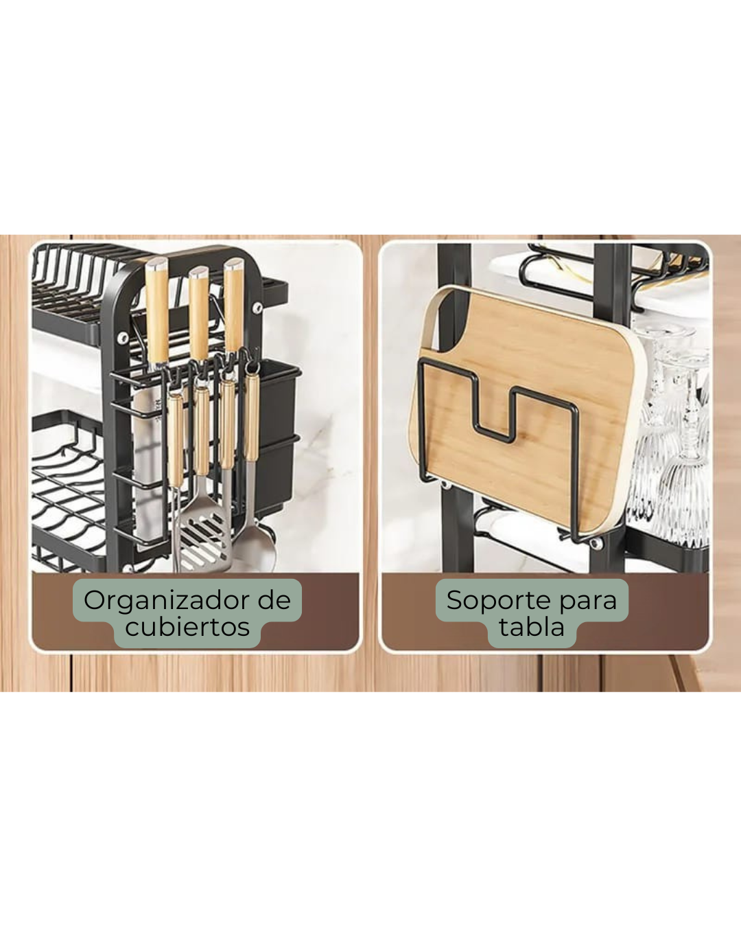 Escurridor de loza 3 niveles