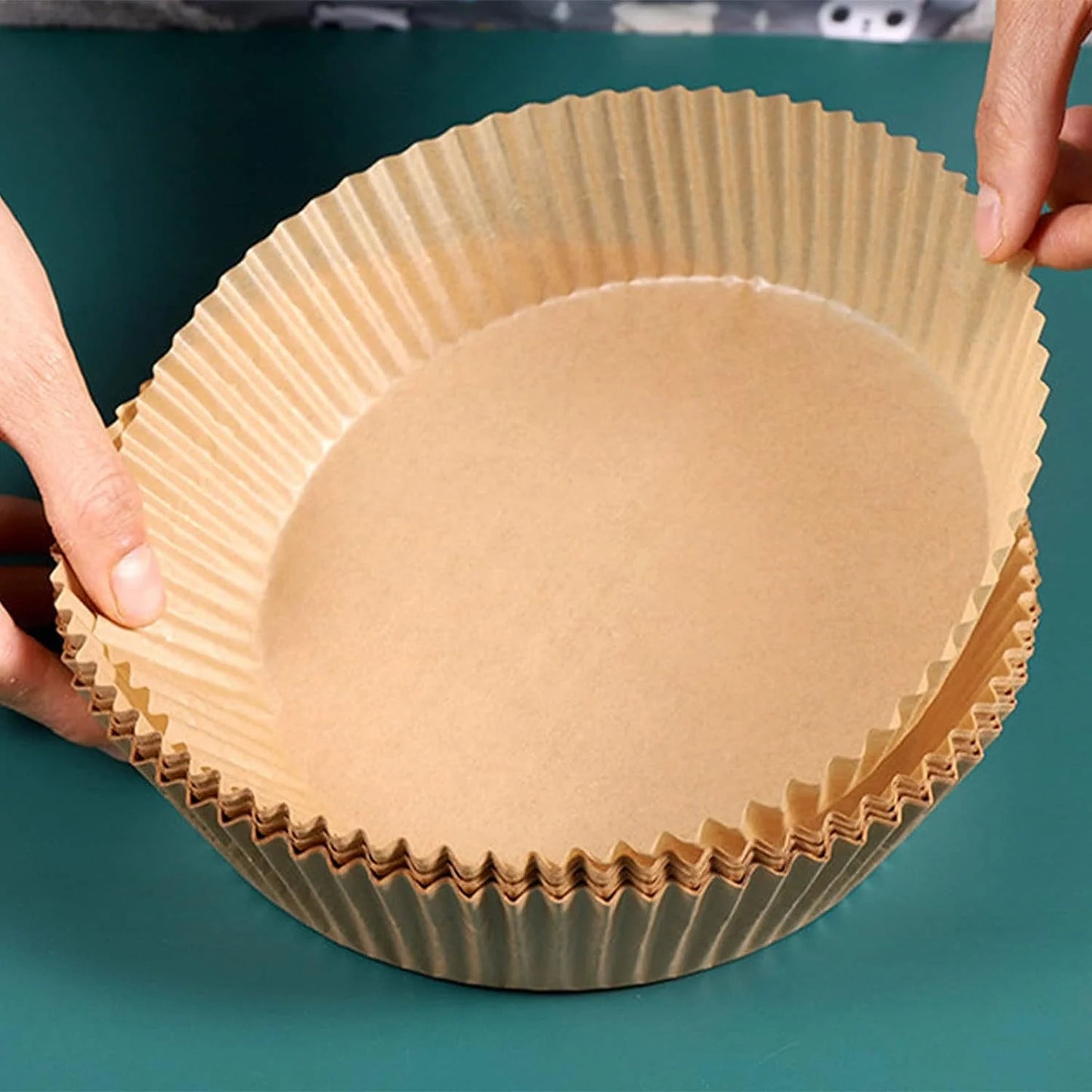 Moldes de papel para freidora x 100 unidades