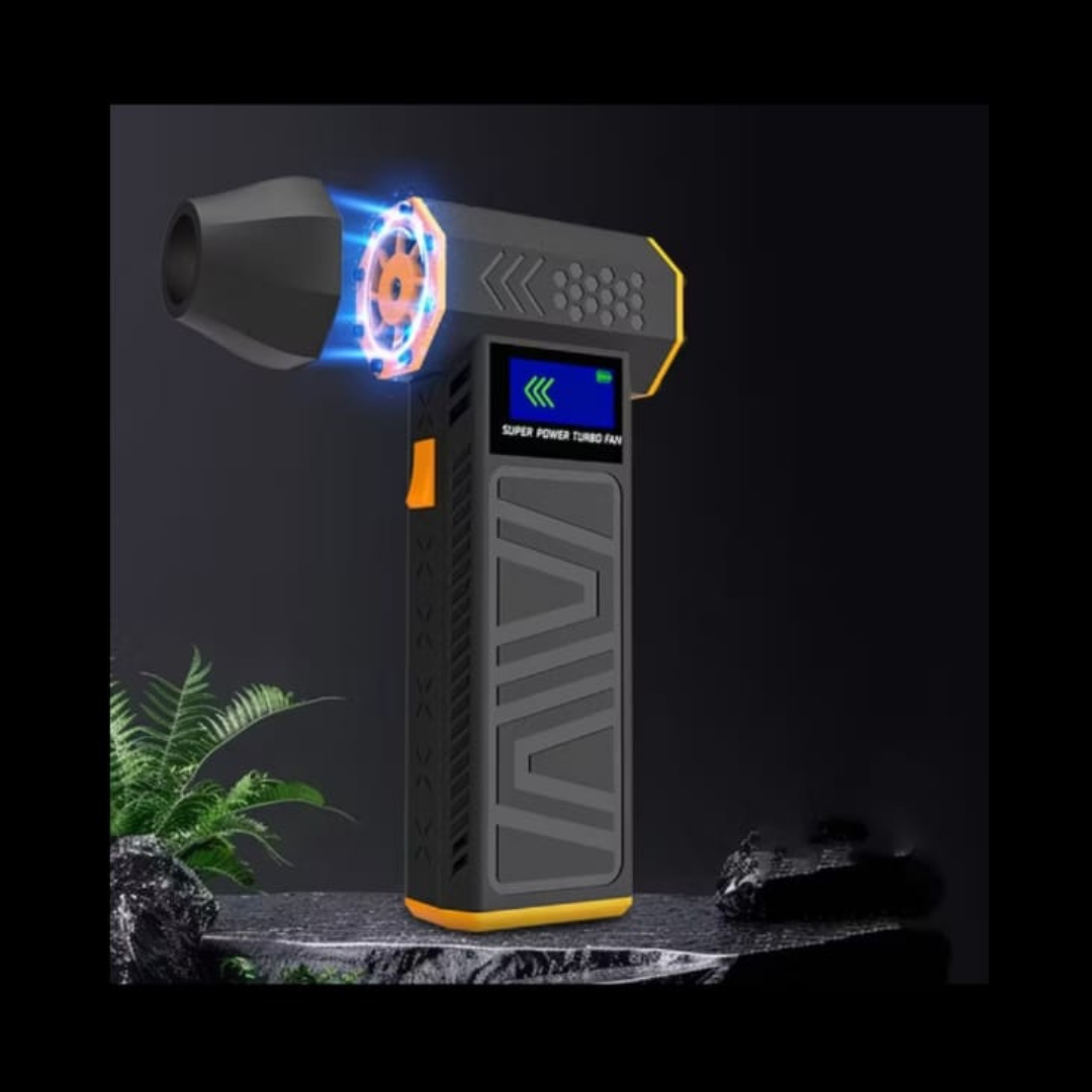 Soplador, aspiradora turbo portatil (power turbo fan)