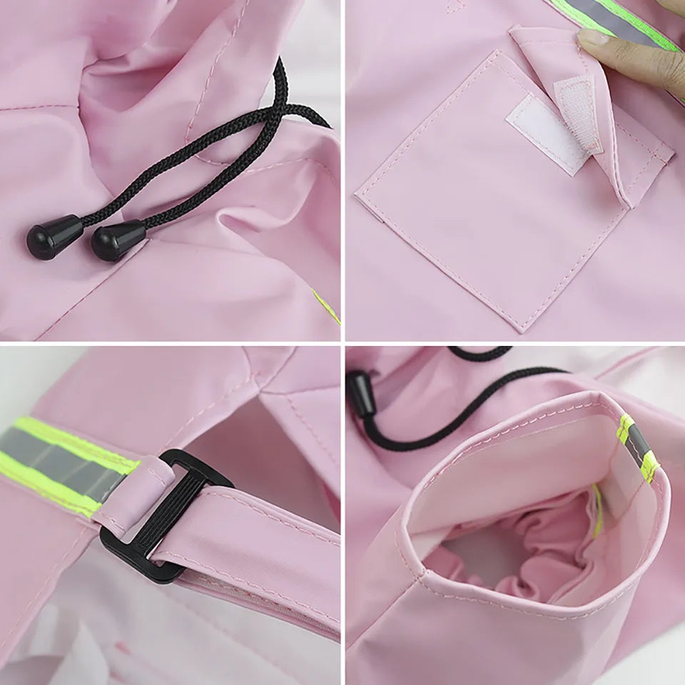 Impermeable reflectivo para perros