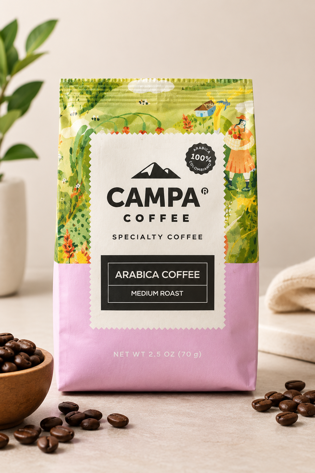 Cafe Lavado molido 70g