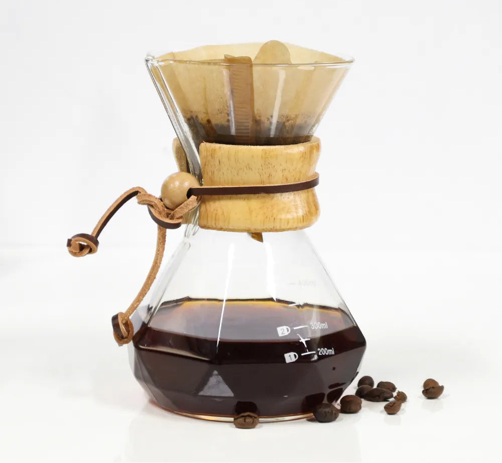 Cafetera chemex vidrio borosilicato
