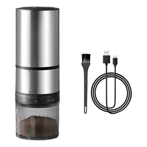 Molino de café eléctrico metalico