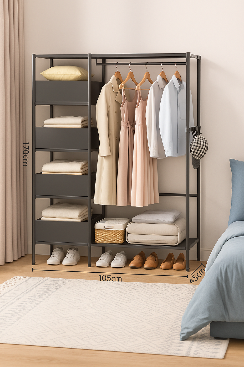 Organizador multifuncional para ropa