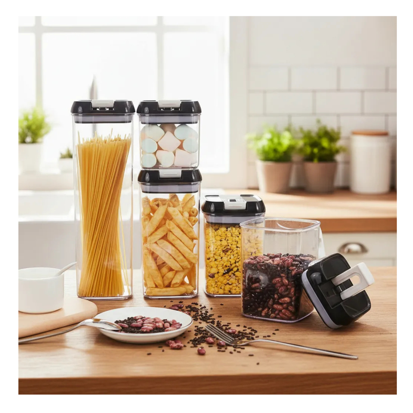 Set de contenedores x 5