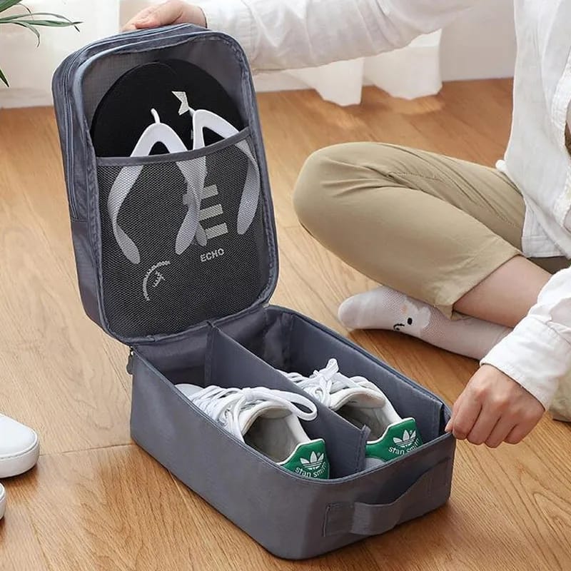 Organizador viajero para zapatos