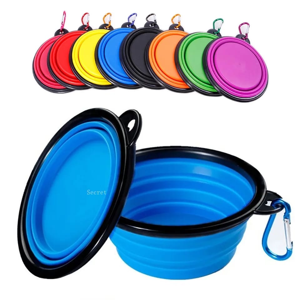 Recipiente plegable para mascotas