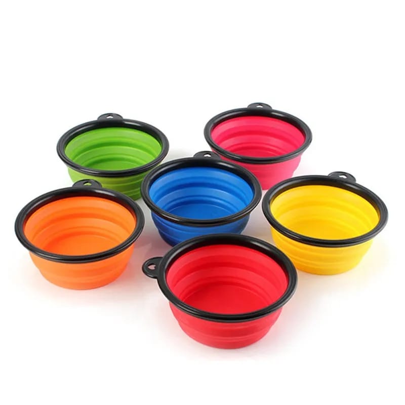 Recipiente plegable para mascotas
