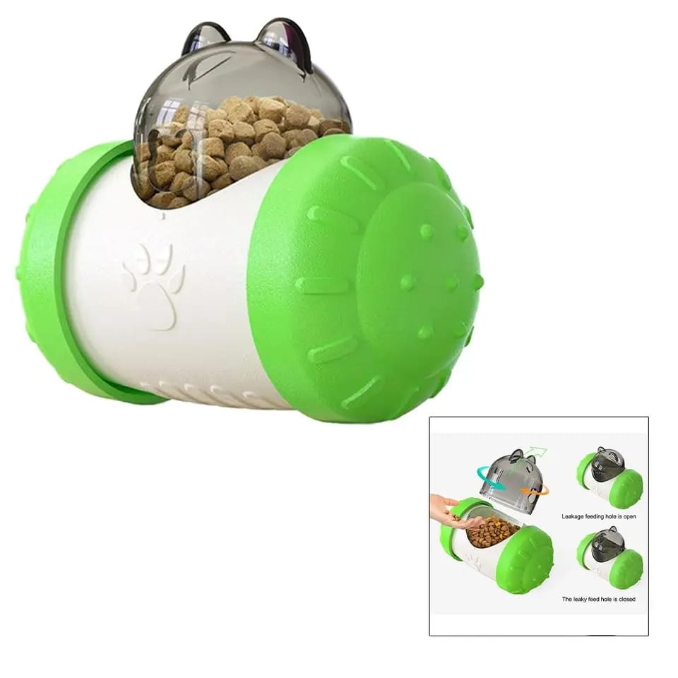 Juguete dispensador de alimentos para mascotas