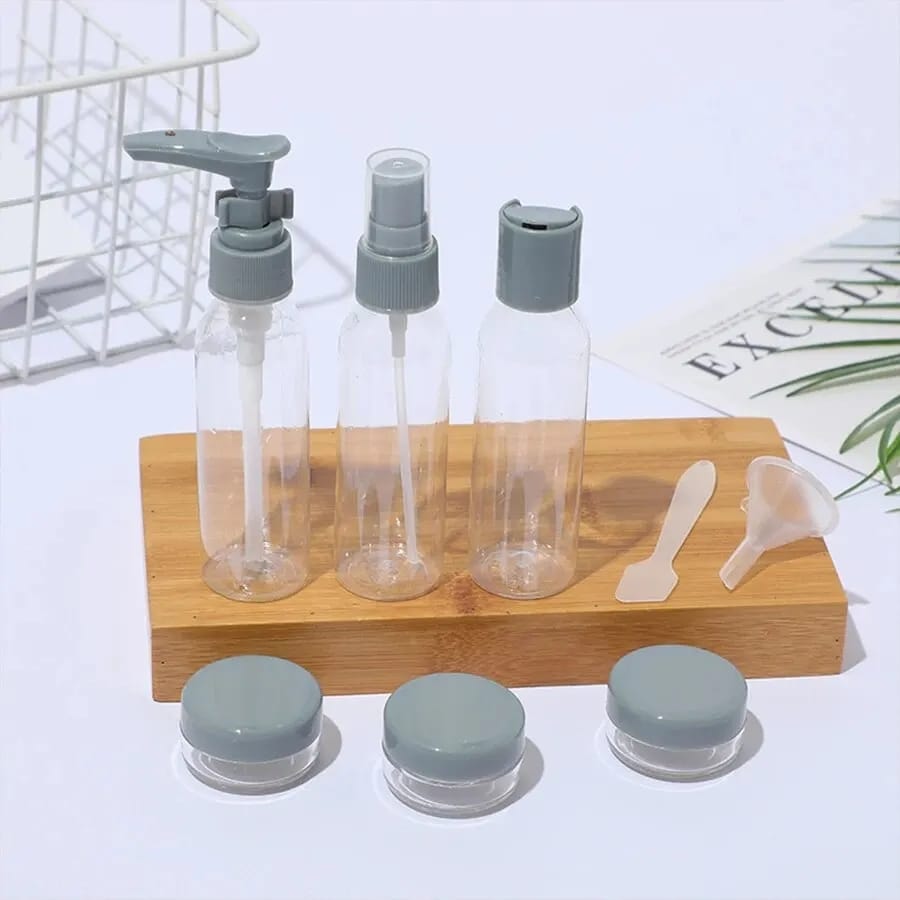 Kit de botellas viajeras