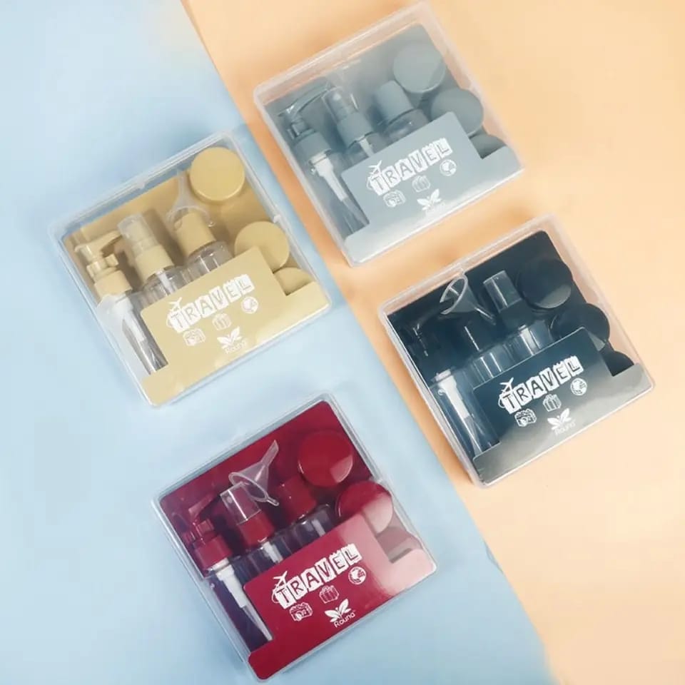 Kit de botellas viajeras
