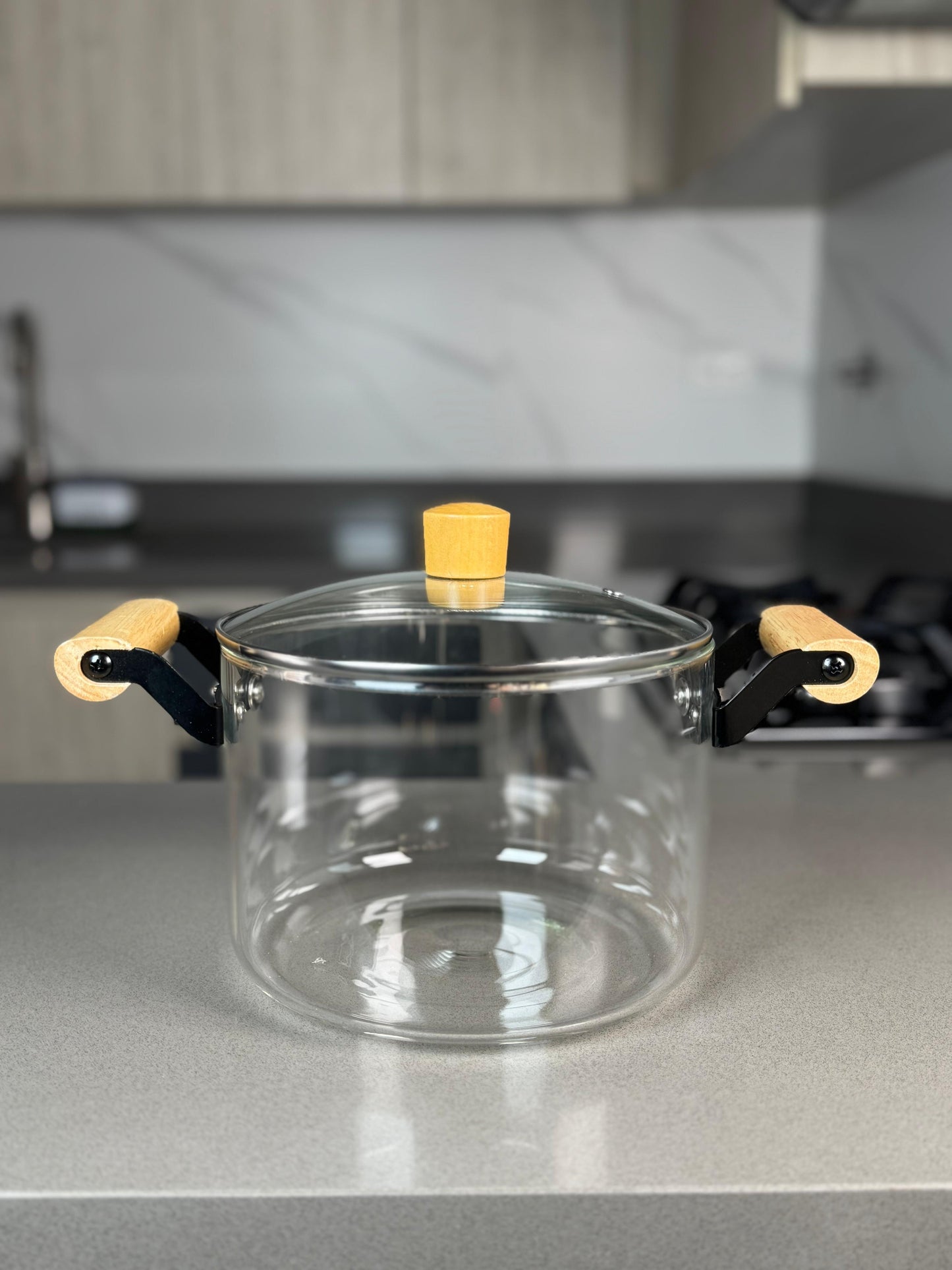 Olla de vidrio 4.5 Litros