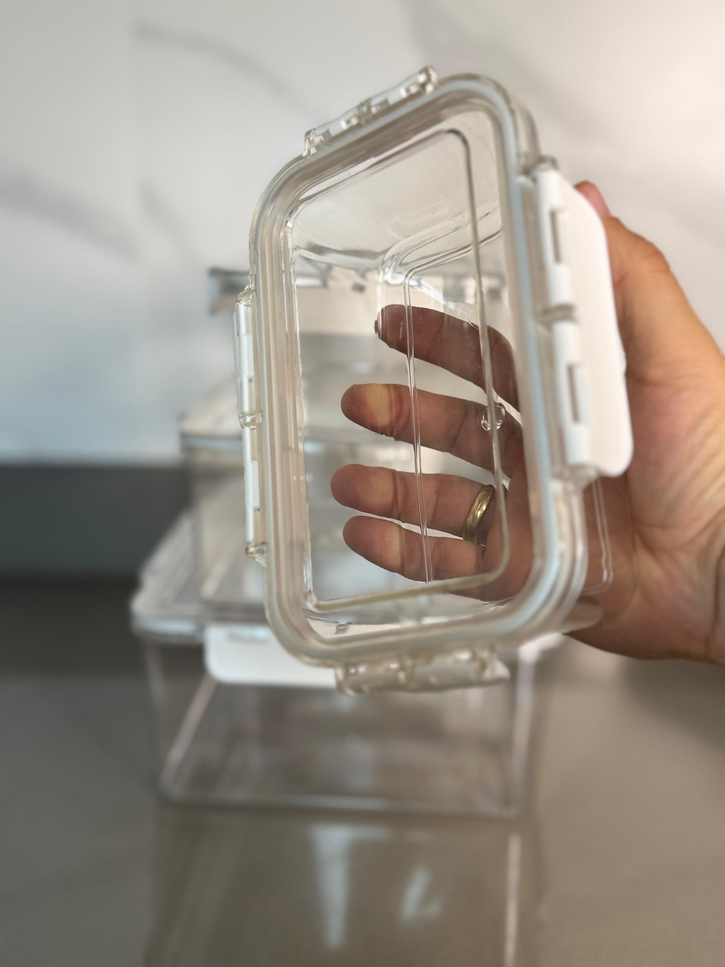 Set de contenedores para alimentos X4