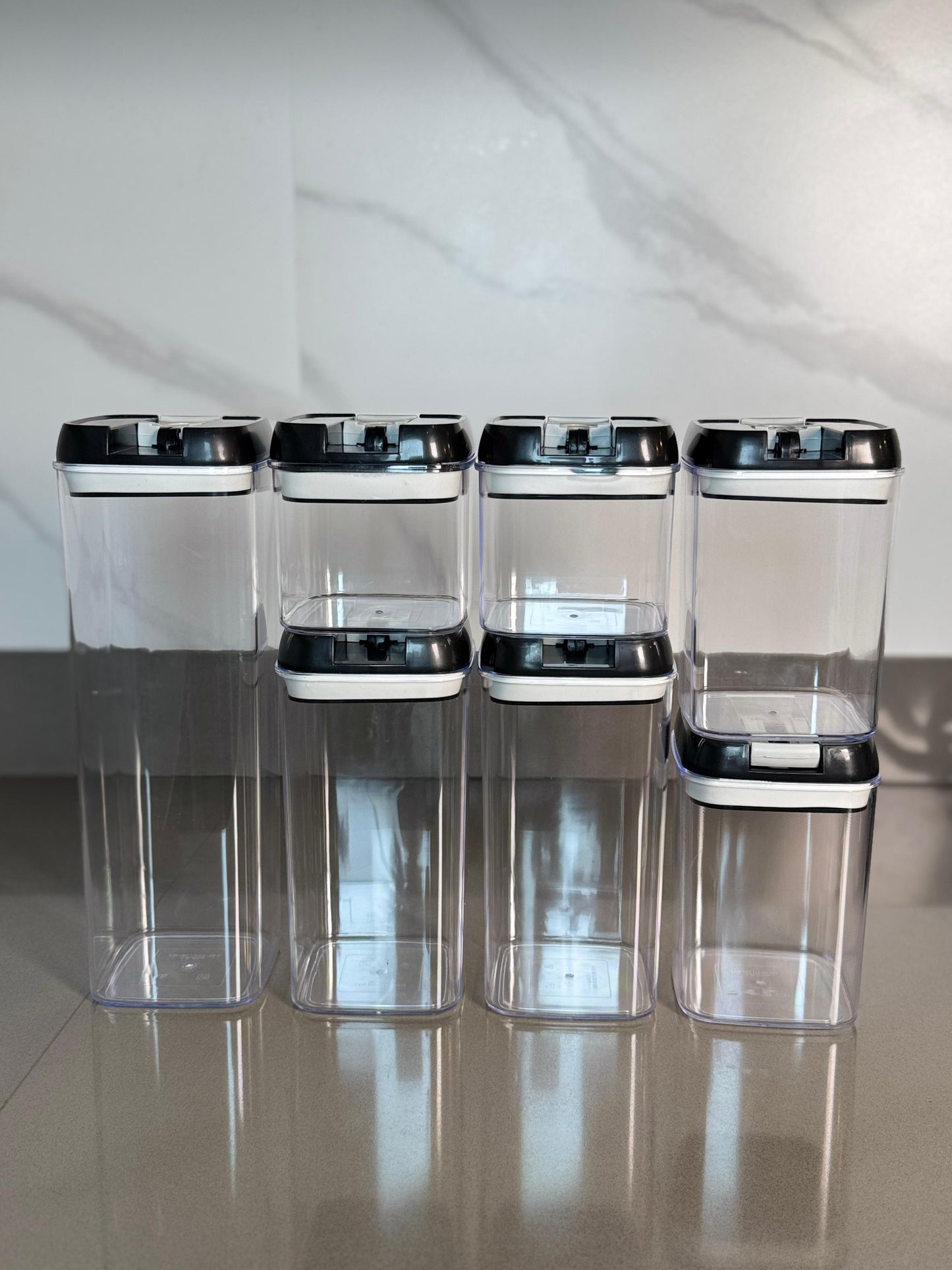 Set de recipientes para granos x7
