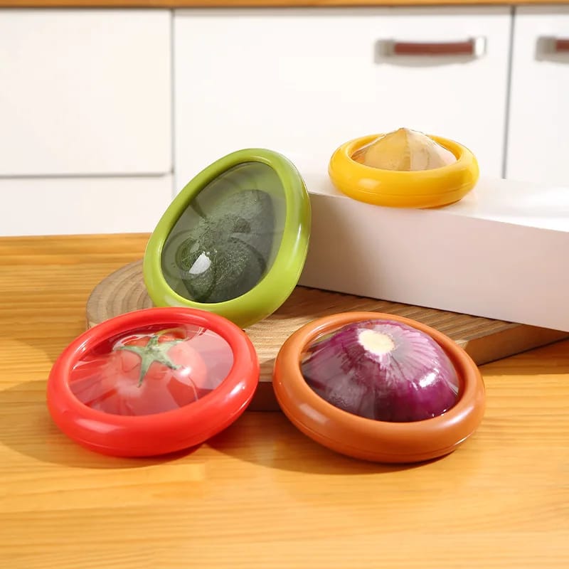 Set x4 recipientes para verduras y frutas