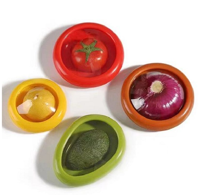 Set x4 recipientes para verduras y frutas
