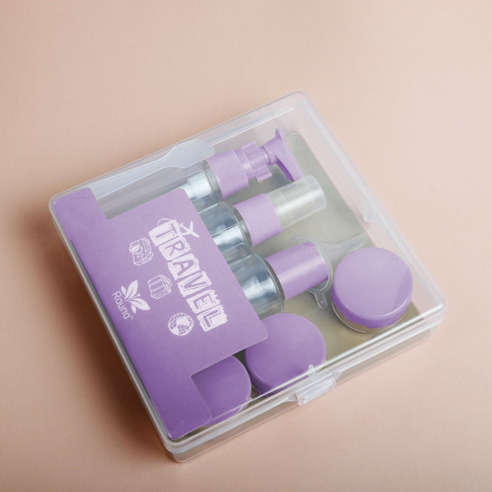 Kit de botellas viajeras