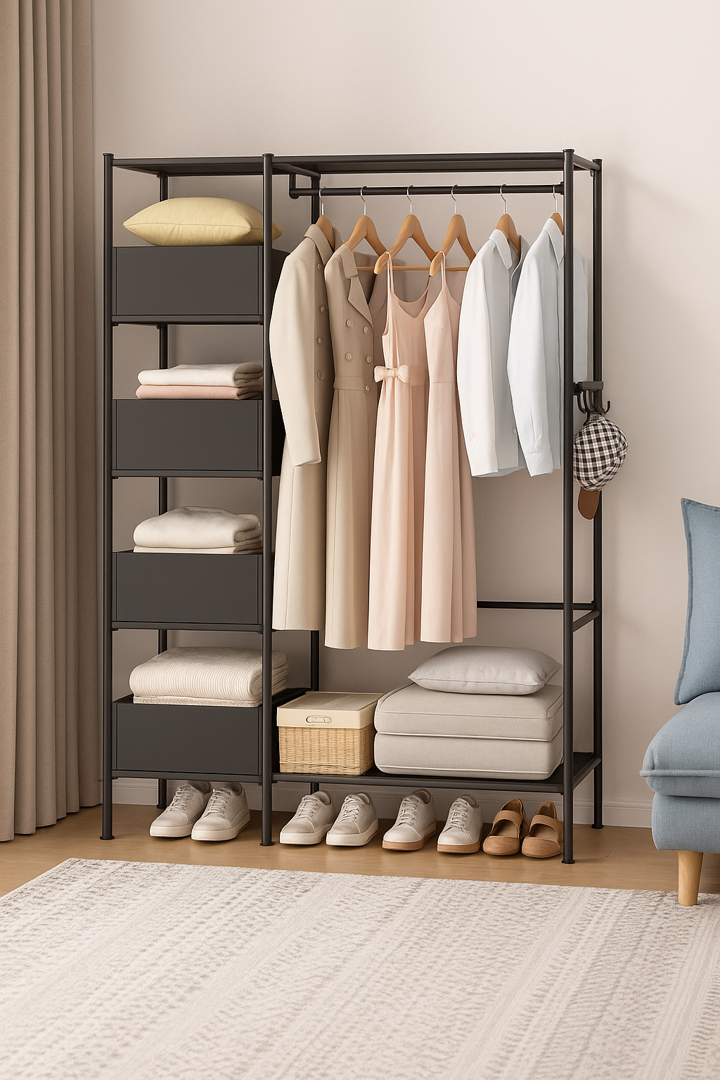 Organizador multifuncional para ropa