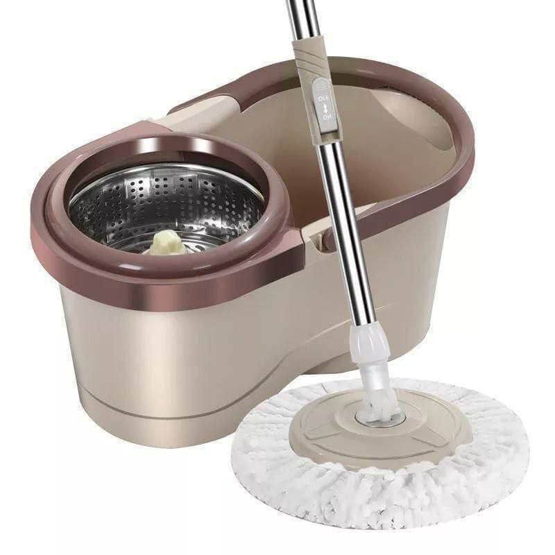 Trapero con cubo giratorio
