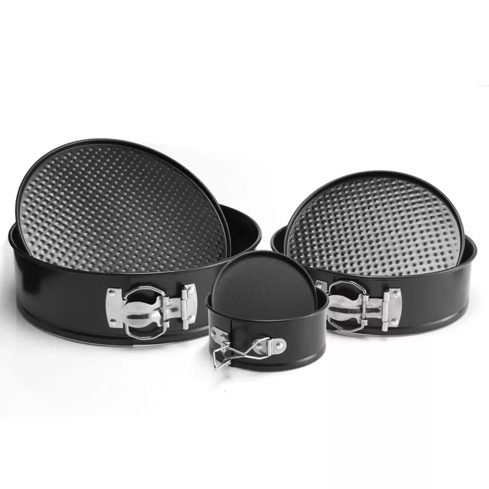 Set de moldes para tortas x3