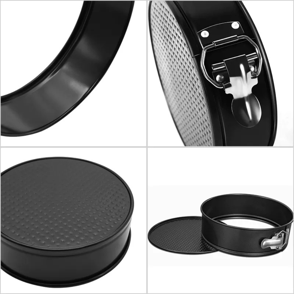Set de moldes para tortas x3