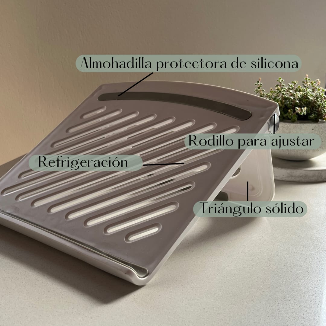 Soporte plegable para computador