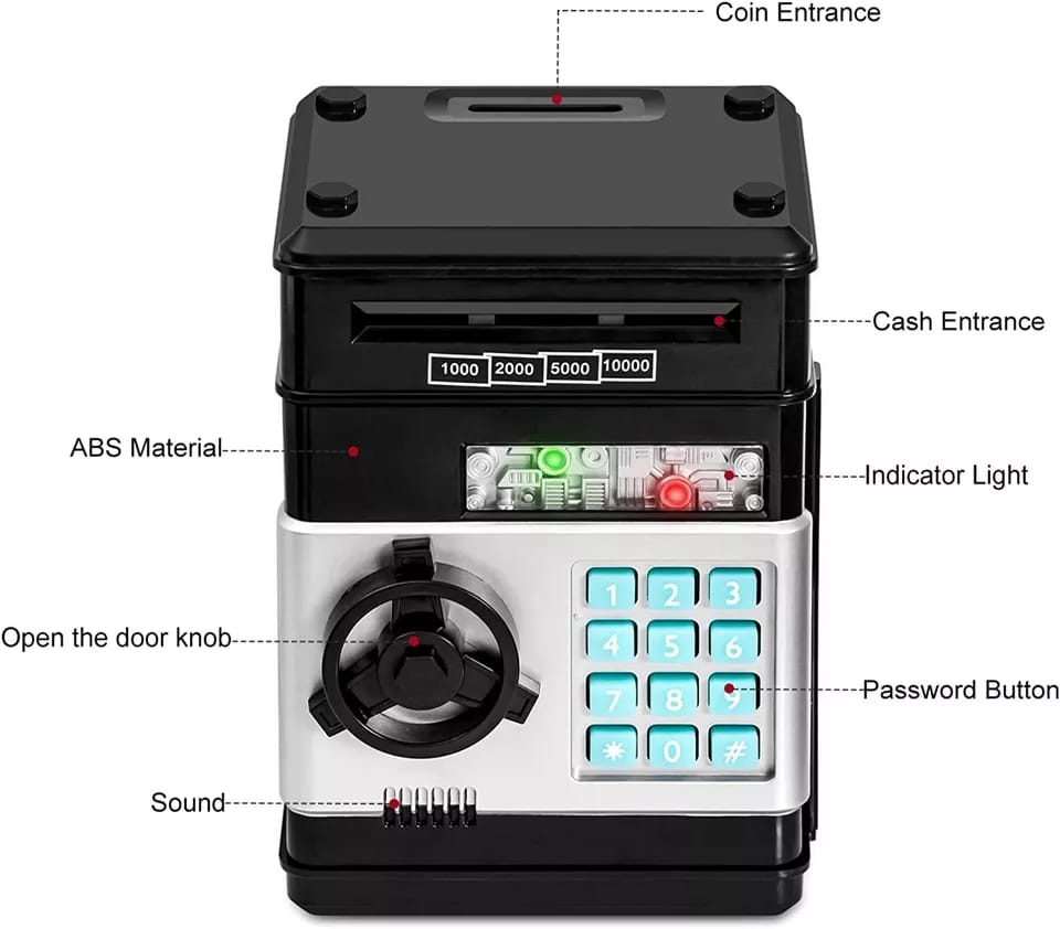 Alcancia Electrónica Caja Fuerte