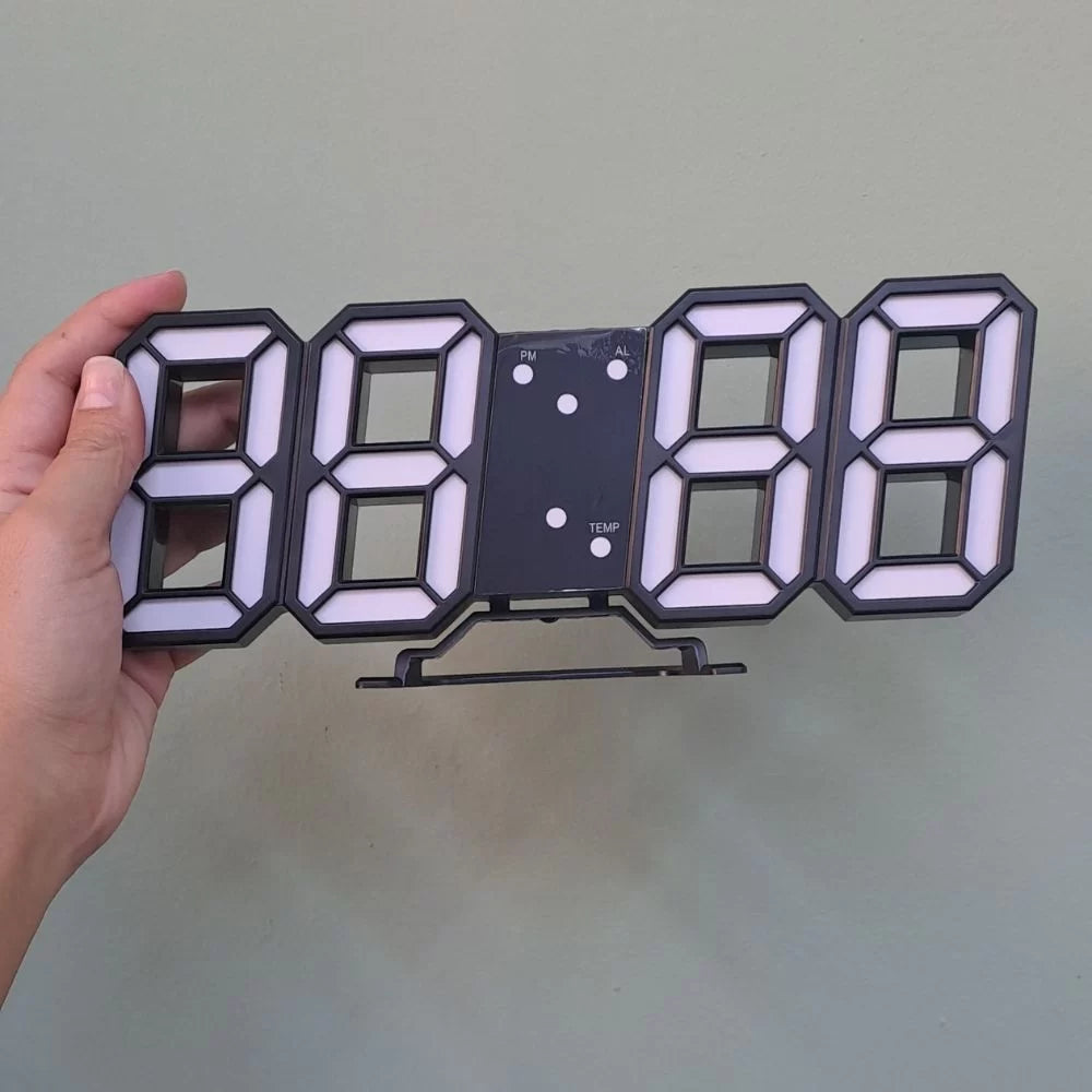 Reloj luz led