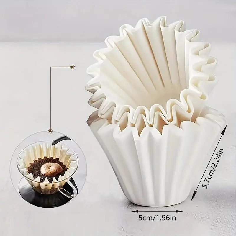 Set filtros de papel tipo origami V01 x50 unidades