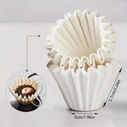 Set filtros de papel tipo origami V01 x50 unidades