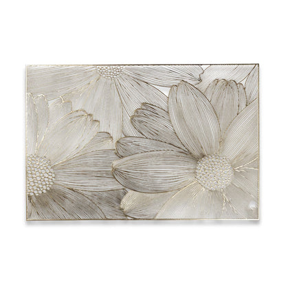 Individual rectangular flor