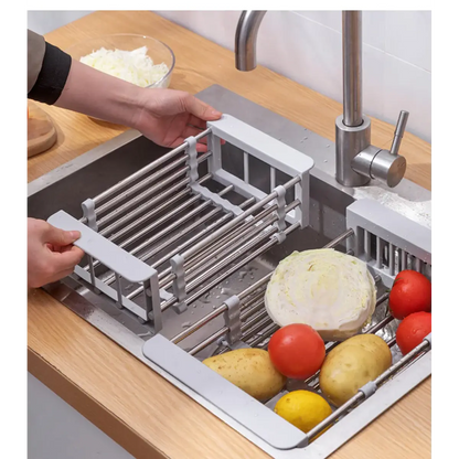 Escurridor multifuncional plegable