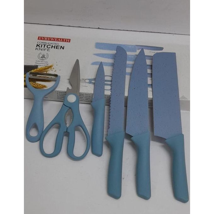 set de cuchillos 6 piezas