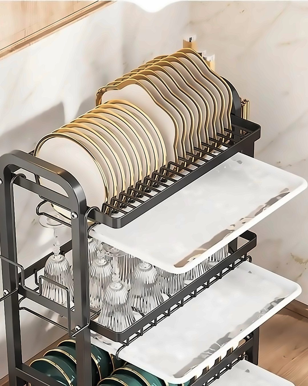 Escurridor de loza 3 niveles