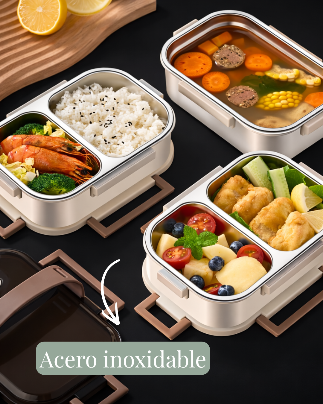 Lunch Box 1.4 litros de 2 niveles