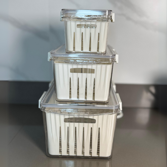 Set x3 organizadores para nevera