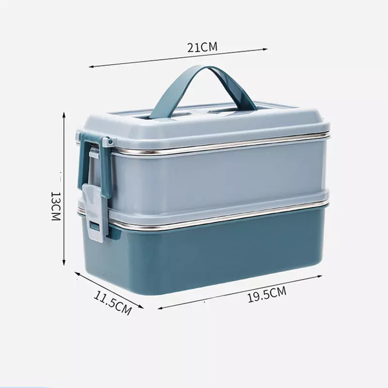 Lunch box 2 niveles 1,2 litros
