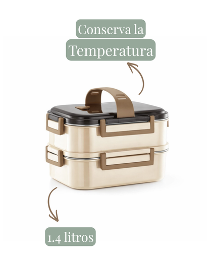 Lunch Box 1.4 litros de 2 niveles
