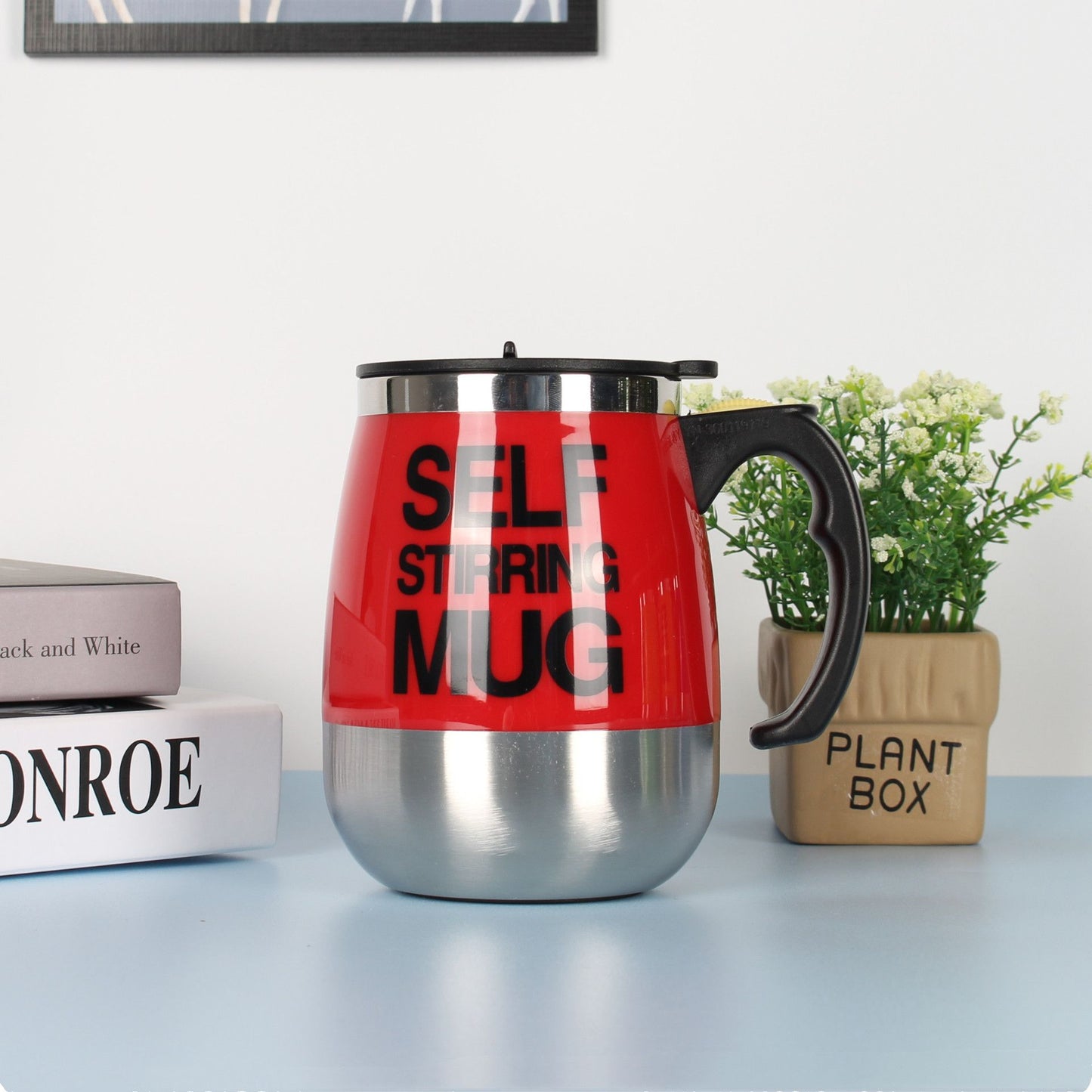 Mug termico con batidor 400ml