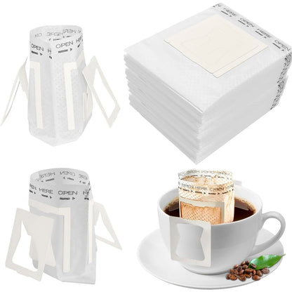 Set bolsas filtros para café x50