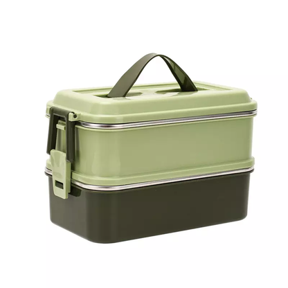 Lunch box 2 niveles 1,2 litros