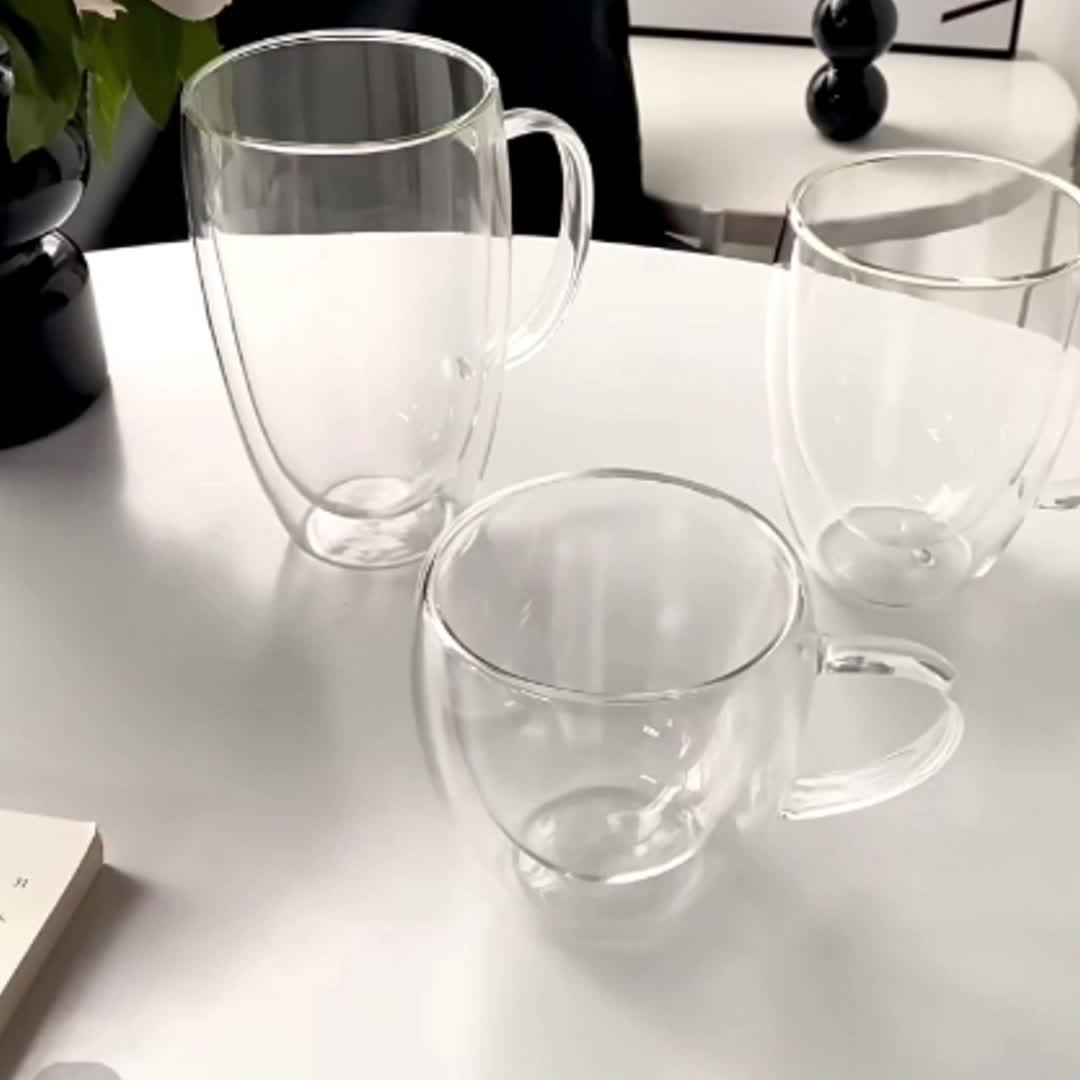 Vaso doble pared con agarradera