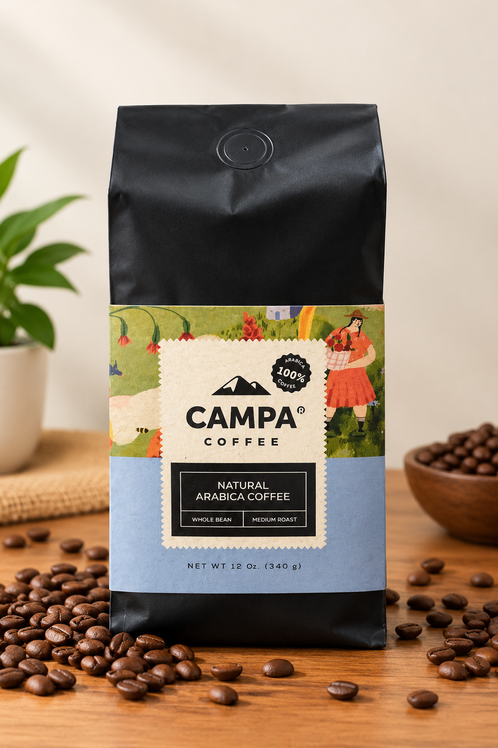 Bolsa de café espacialidad Natural 340g