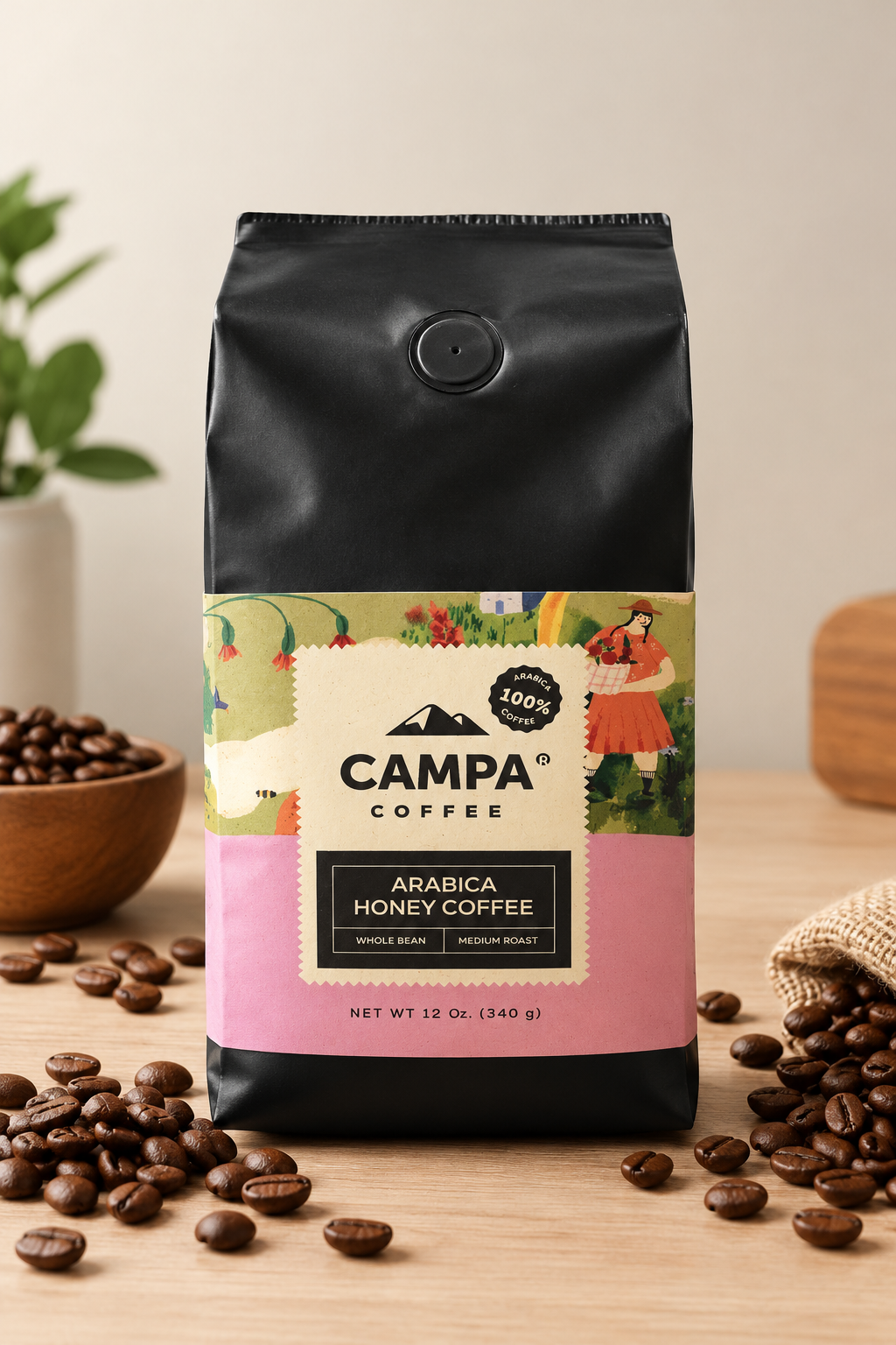 Bolsa de café especialidad Honey 340g
