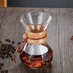 Cafetera chemex vidrio borosilicato 400ml