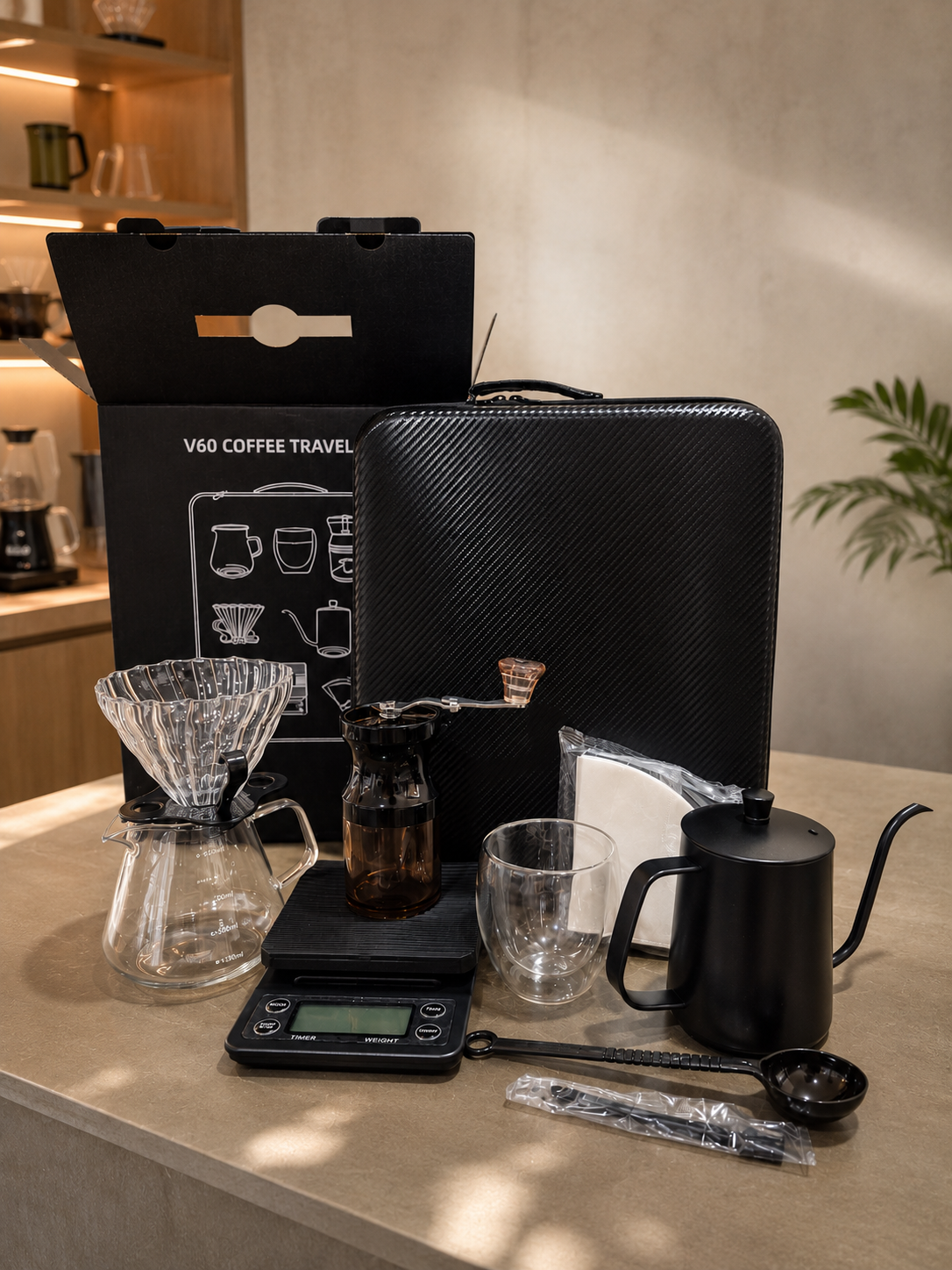 Kit Cafetero Premium con Maleta