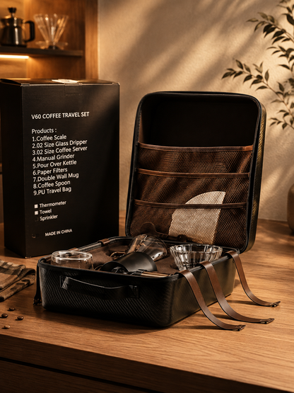 Kit Cafetero Premium con Maleta