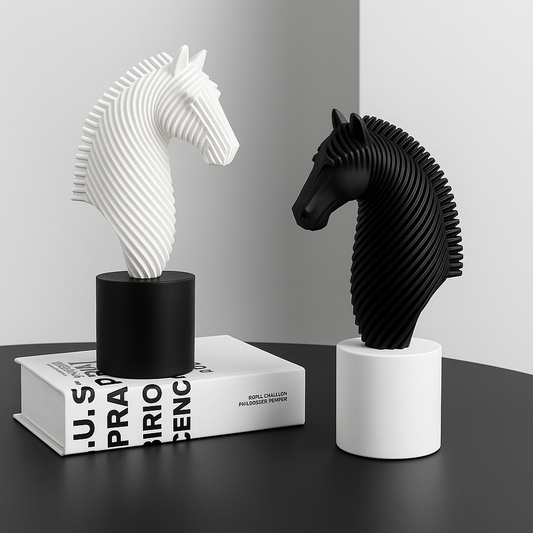 Adorno caballo de ceramica