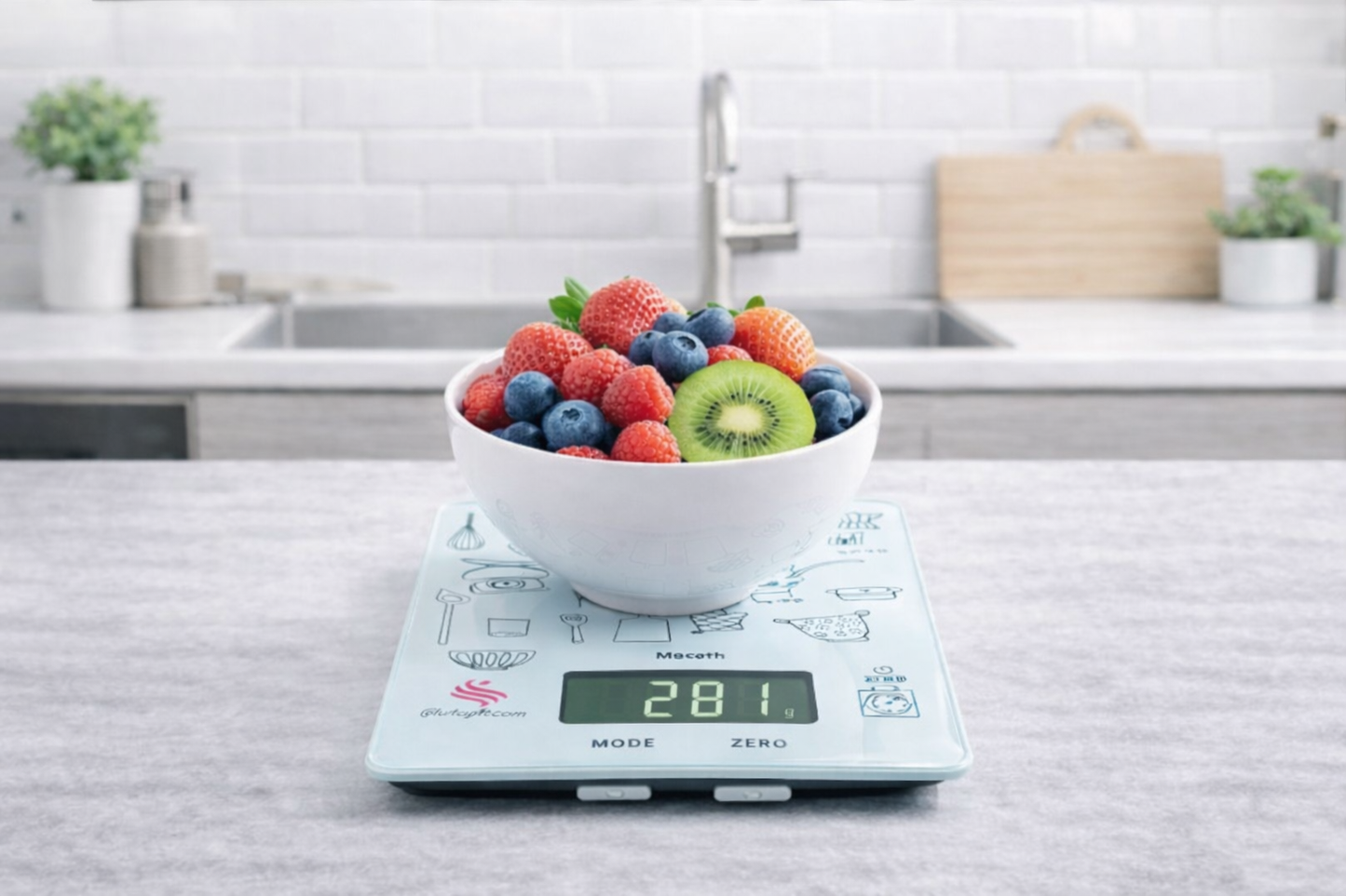 Gramera nutricional con bluetooth